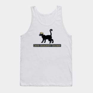 Cats Against Trump Tank Top